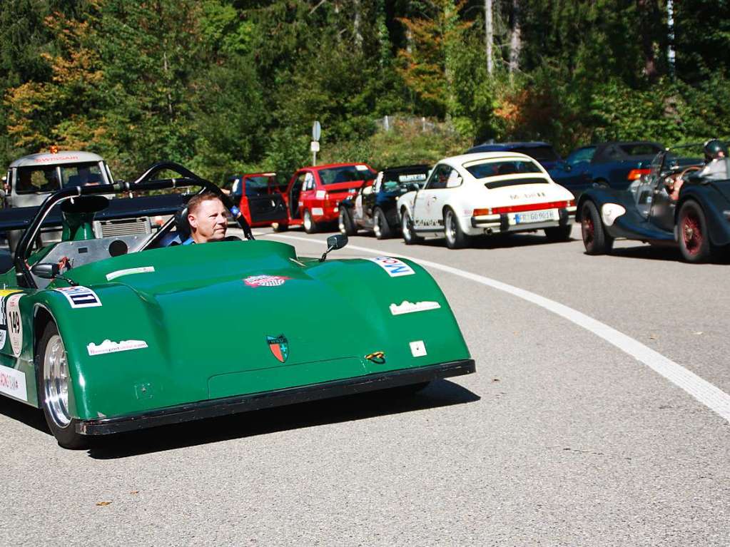 Viel zu sehen gibt es fr die Zuschauer beim Oldtimer-Rennen Eggberg Klassik 2019 in Bad Sckingen.