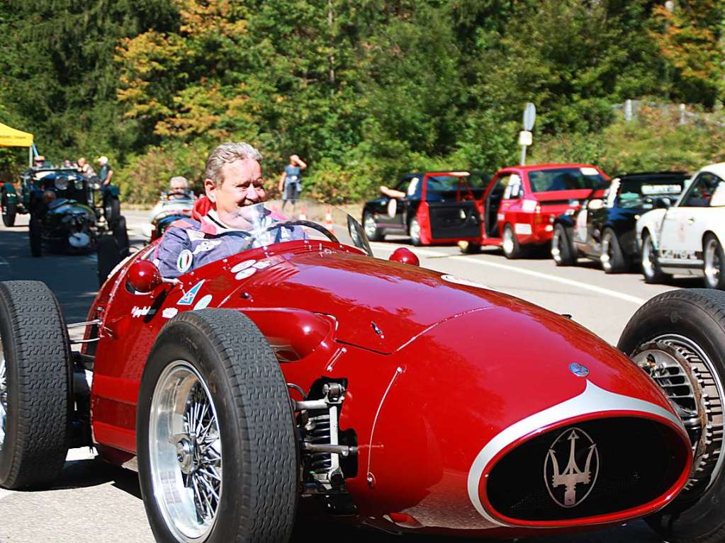 Viel zu sehen gibt es fr die Zuschauer beim Oldtimer-Rennen Eggberg Klassik 2019 in Bad Sckingen.