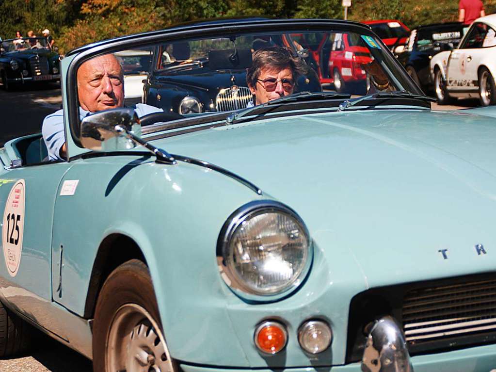 Viel zu sehen gibt es fr die Zuschauer beim Oldtimer-Rennen Eggberg Klassik 2019 in Bad Sckingen.