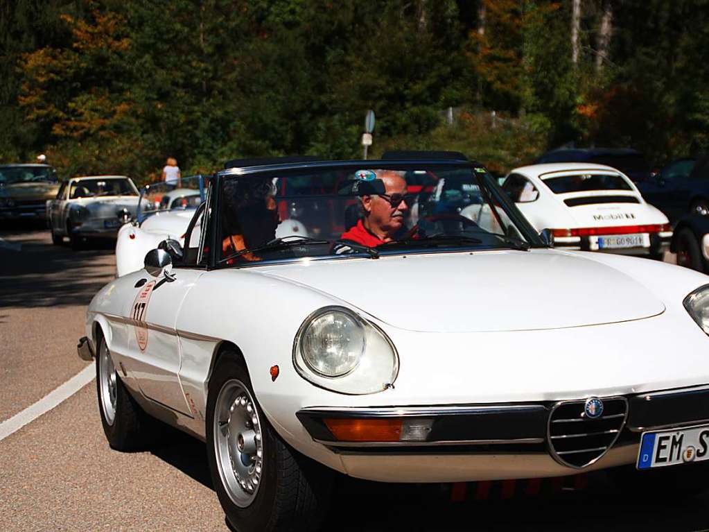 Viel zu sehen gibt es fr die Zuschauer beim Oldtimer-Rennen Eggberg Klassik 2019 in Bad Sckingen.