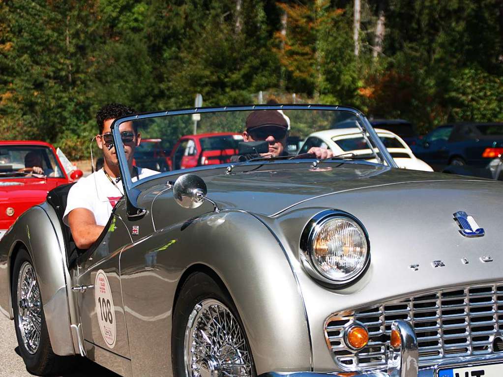 Viel zu sehen gibt es fr die Zuschauer beim Oldtimer-Rennen Eggberg Klassik 2019 in Bad Sckingen.