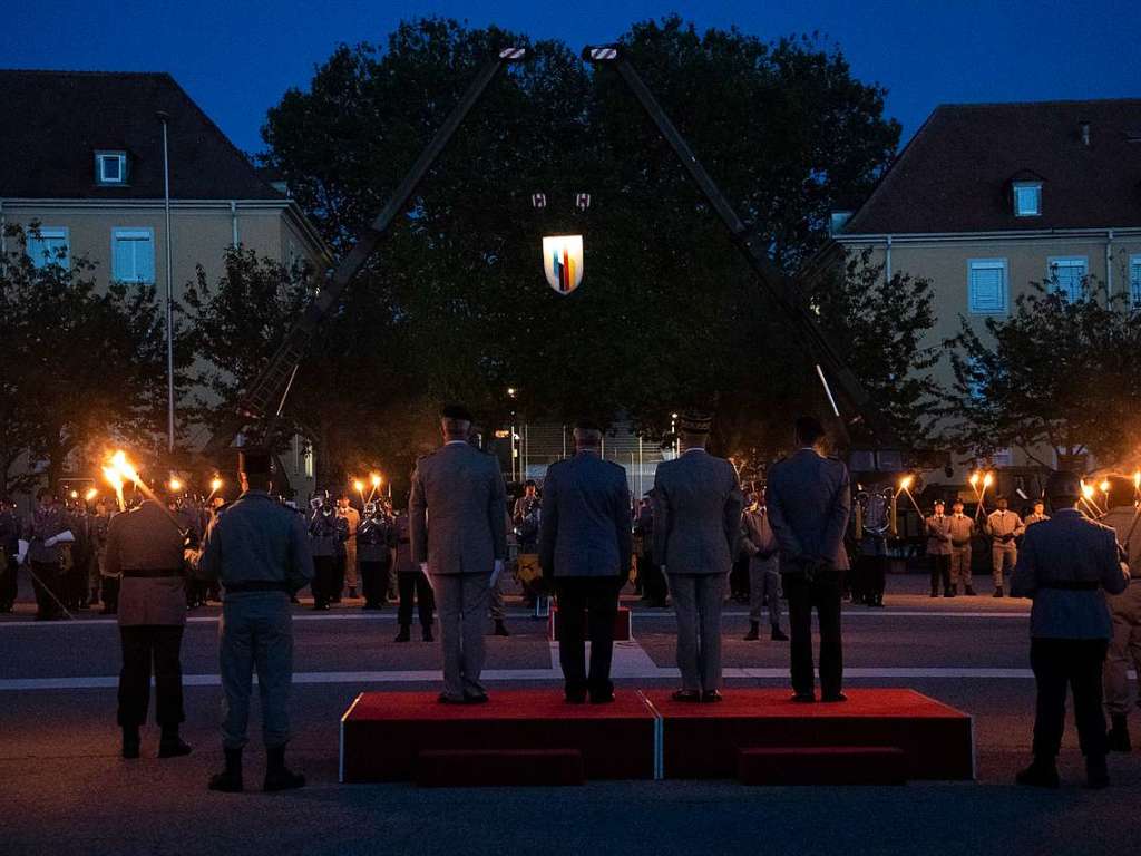 Die Deutsch-Franzsische Brigade stellte sich am Samstag beim Tag der offenen Tr der ffentlichkeit vor.<?ZP?>
