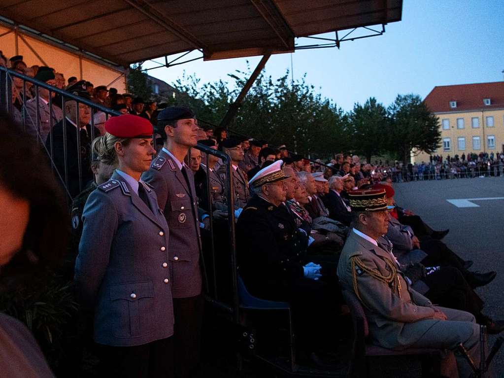 Die Deutsch-Franzsische Brigade stellte sich am Samstag beim Tag der offenen Tr der ffentlichkeit vor.<?ZP?>
