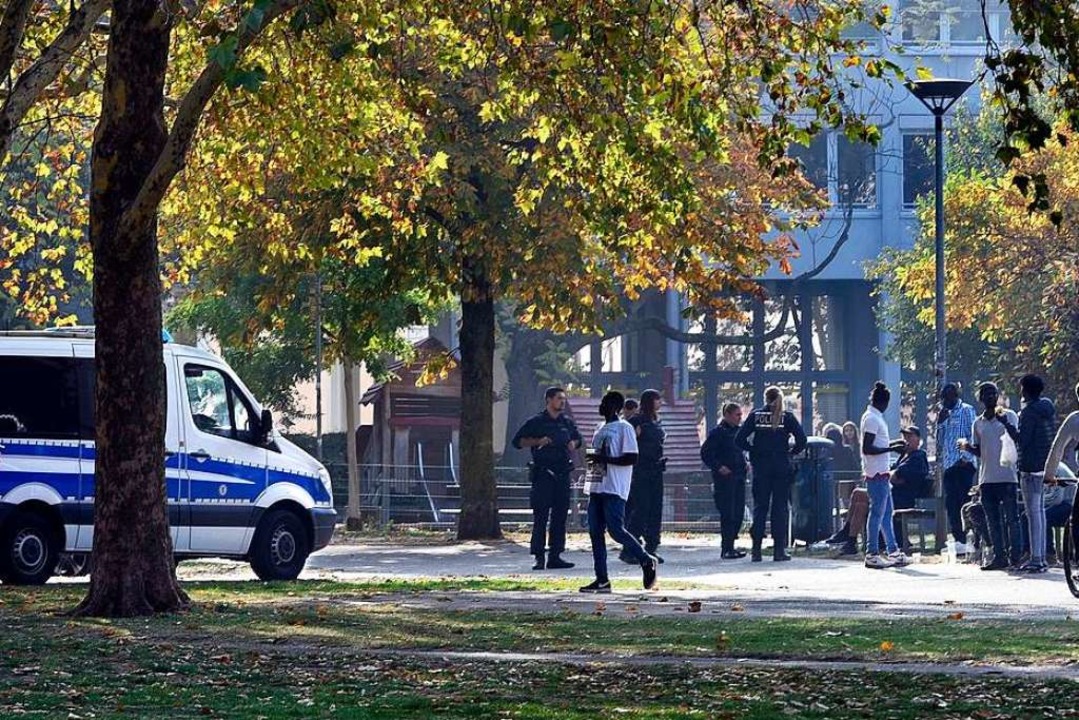 Drogenhndler, Polizeikontrollen, Erho...rung wecken. (Archivbild, Herbst 2018)  | Foto: Thomas Kunz