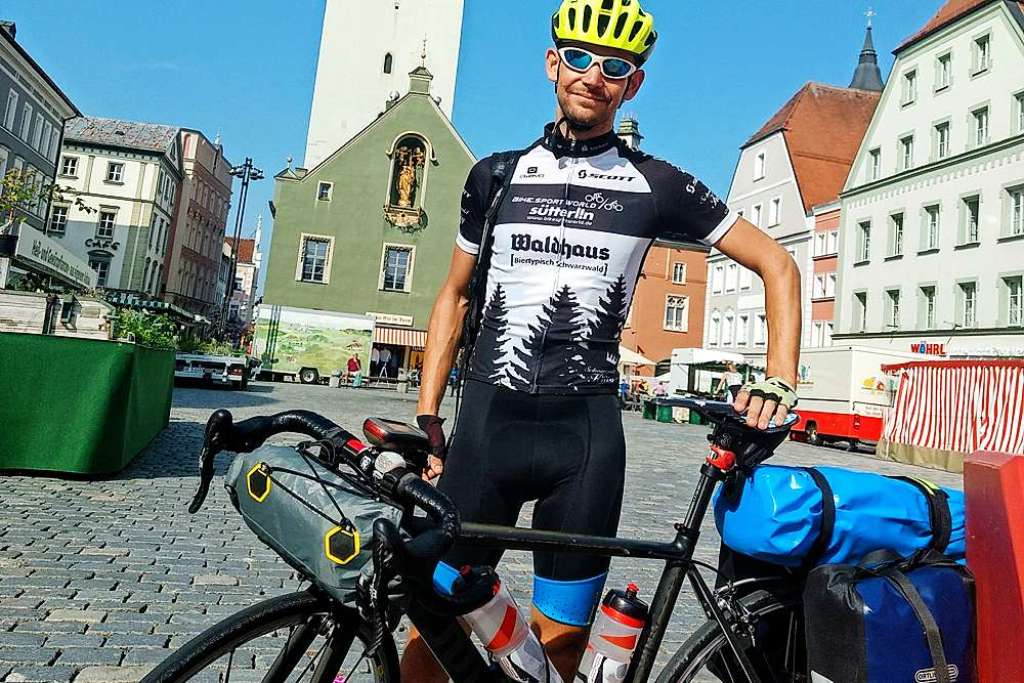 Wieso dieser Freiburger mit dem Fahrrad zu einer Konferenz