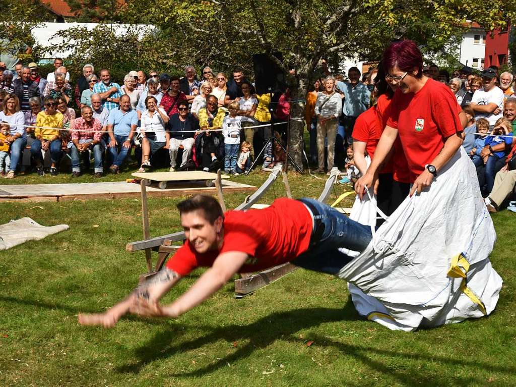 Spa und Gaudi standen im Mittelpunkt der beliebten Bauernolympiade