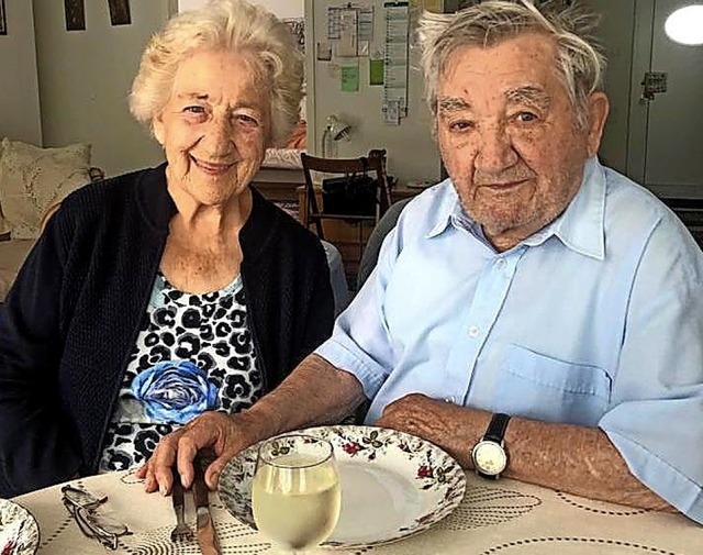 Gerda und Walter Milde sind seit 70 Jahren verheiratet.   | Foto: Privat