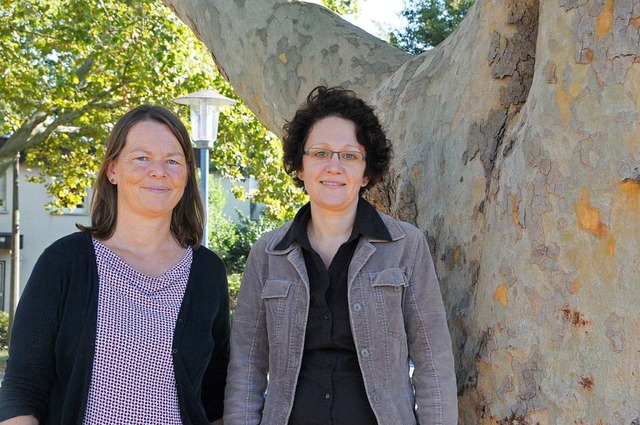 Christine Wondrak-Brunen und  Stefanie Jammeh (rechts)  | Foto: Regine Ounas-Krusel