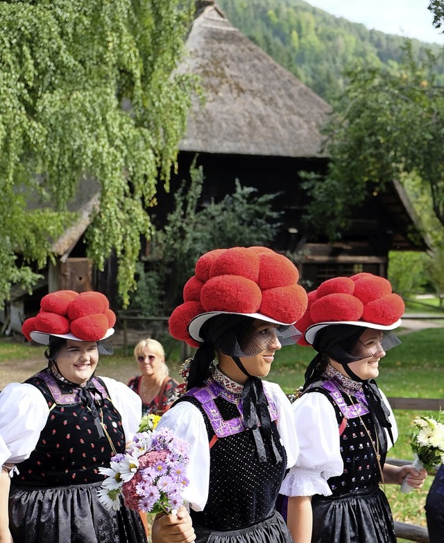 Ein Muss bei jedem Trachtenfest: der Bollenhut   | Foto: wew