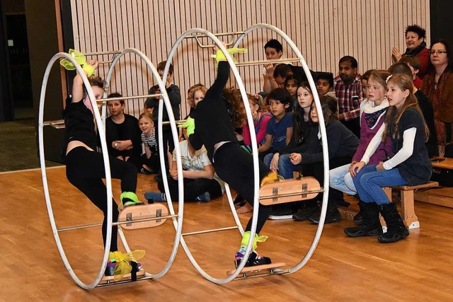 Die Vorfhrungen des Zirkus Spiedo gehren zu den Hhepunkten im Vereinsjahr.  | Foto: Heinz u. Monika Vollmar