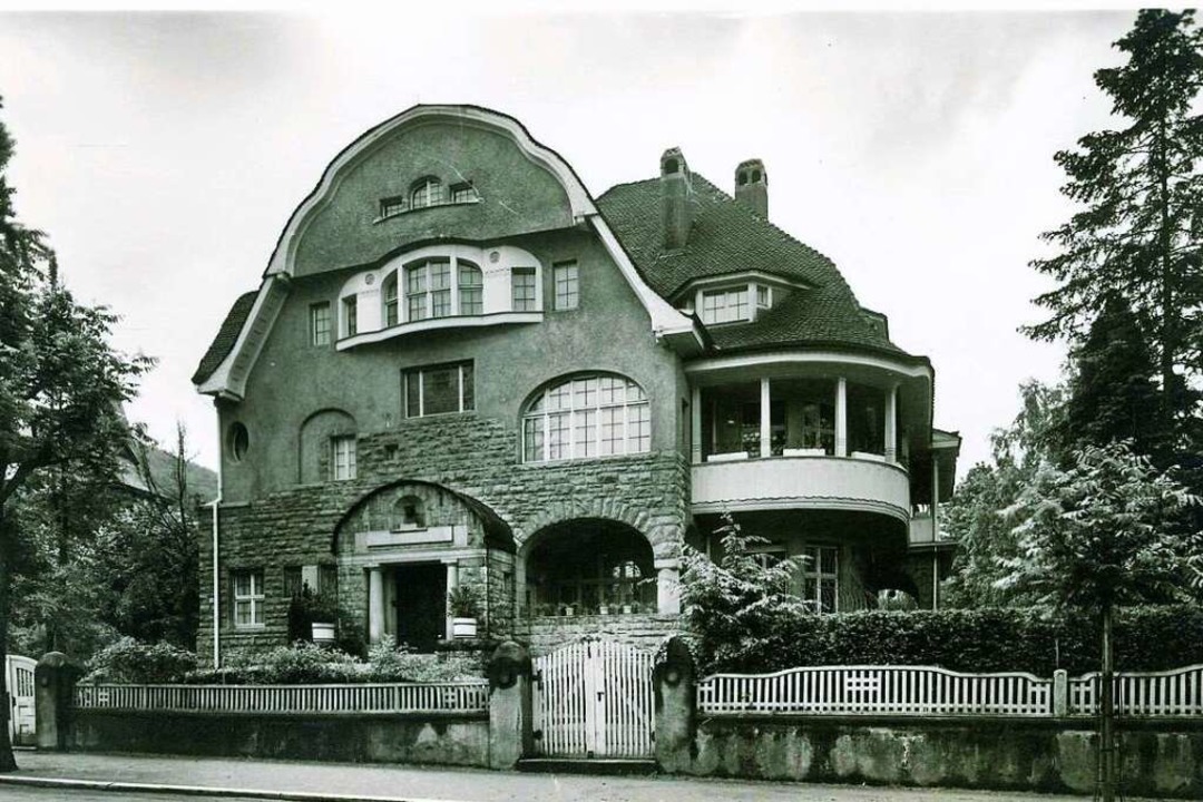 Die Maria-Theresia-Strae 10, mit ihre...2 durch Ludwig Merckle erworben wurde.  | Foto: Archiv Manfred Gallo