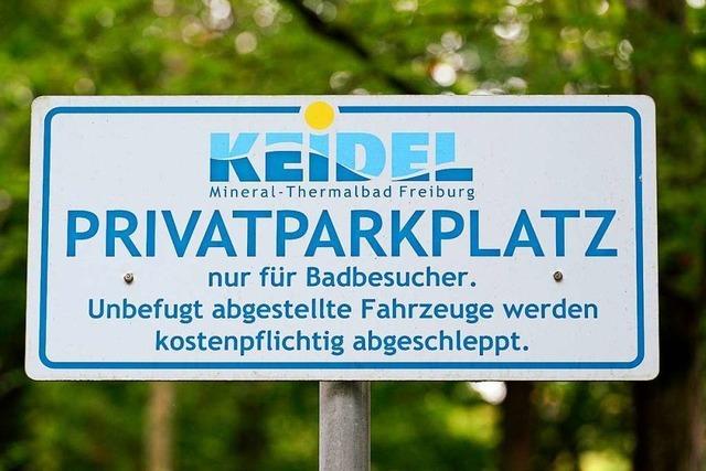Rathaus und Fraktionen fordern Prüfung der Parkplatz-Pläne fürs Keidelbad