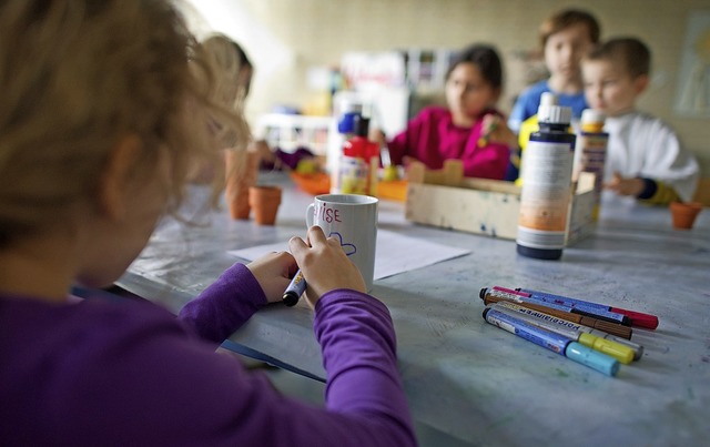 Die flexiblen Betreuungszeiten an der ...schule kommen bei den Eltern  gut an.   | Foto: Uwe Anspach