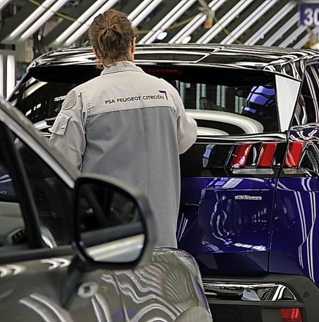 Autobau im  Peugeot-Stammwerk Sochaux   | Foto: Groupe PSA