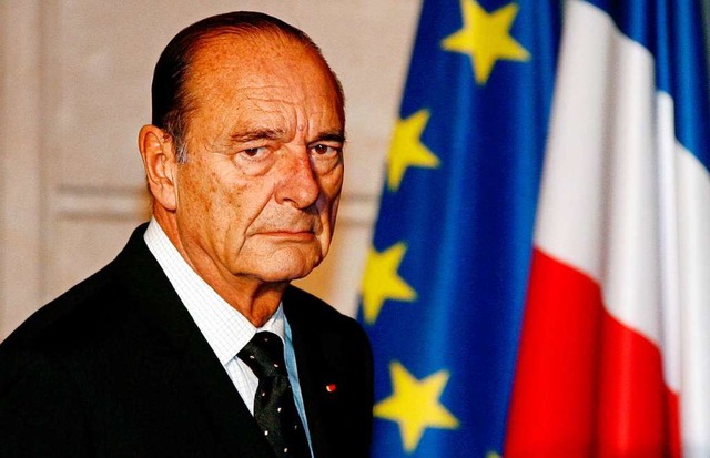 Chirac &#8211; charmanter Polit-Profi mit durchwachsener Bilanz  | Foto: Oliver Weiken (dpa)