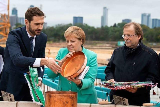 Mit Merkels Segen bei Fritz-Walter-Wetter – DFB legt Grundstein für seine Akademie