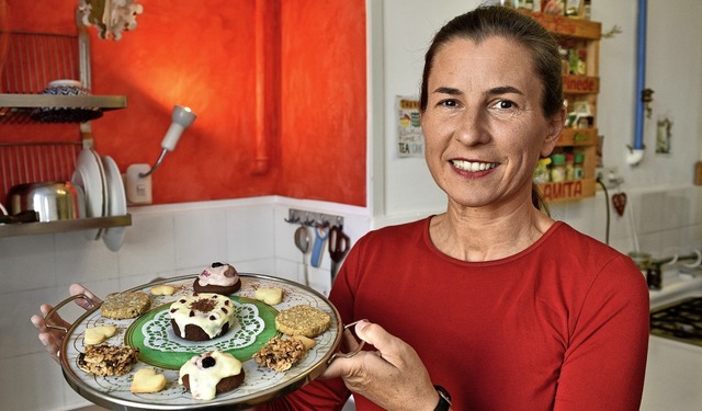 Bunt, kunstvoll, mit viel Phantasie:  ...en ihrer zahlreichen Keks-Kreationen.   | Foto: Thomas Kunz