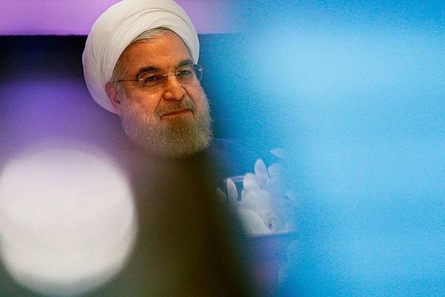 Welchen Kurs fhrt Irans Prsident Hassan Ruhani?  | Foto: KENA BETANCUR (AFP)