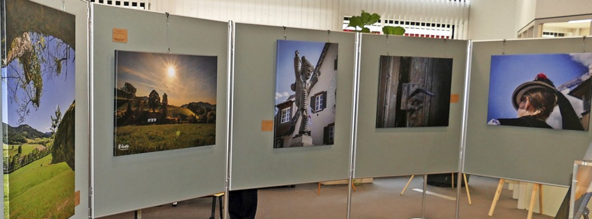 Fotos aus dem Elz- und Simonswäldertal...r Sparkasse in Waldkirch ausgestellt.   | Foto: Sylvia Sredniawa