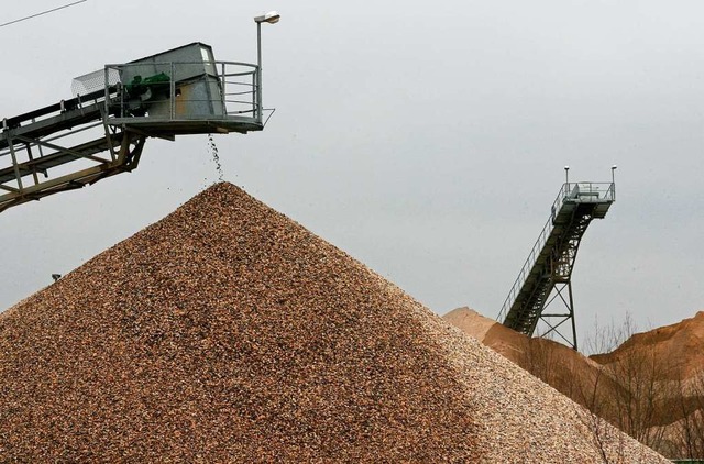 Kies und Sand sind zu knappen Ressourcen geworden.  | Foto: Roland Weihrauch