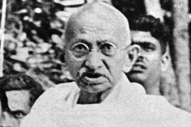 Mahatma Gandhi, der friedliche Anarchist