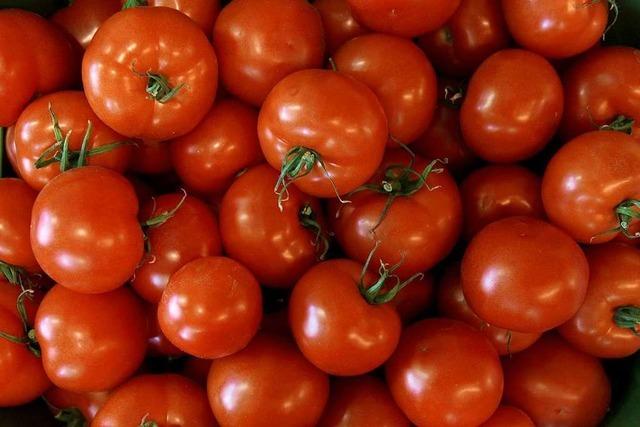 Unbekannte werfen Tomaten auf Hauswand in Reute