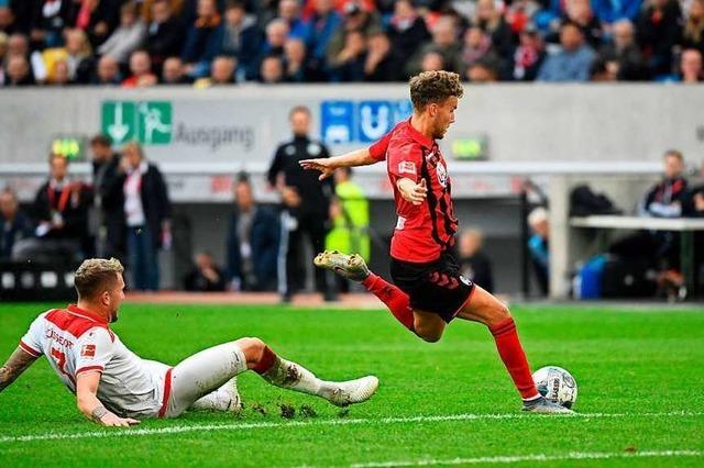 Waldschmidt schießt SC Freiburg zum 2:1-Auswärtssieg gegen Düsseldorf
