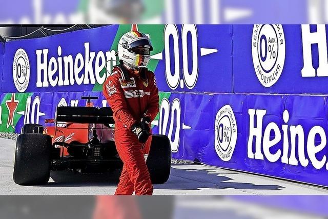 Ferraris Funk-Farce und Vettels Aus