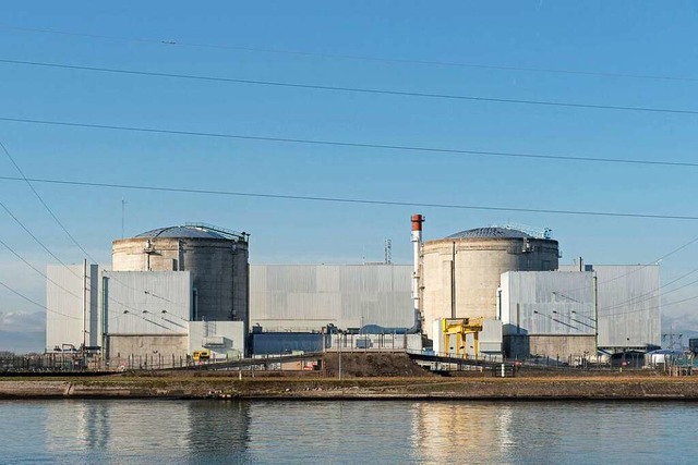 Das Atomkraftwerk Fessenheim  | Foto: Patrick Seeger (dpa)