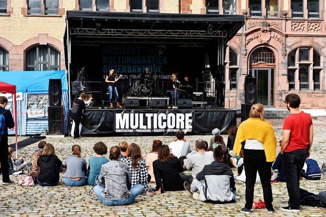 Der Verein der Musiker forderte beim K...Die Planung geht Multicore zu langsam.  | Foto: Thomas Kunz