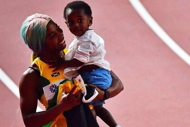 Muttertag bei der Leichtathletik-WM in Doha