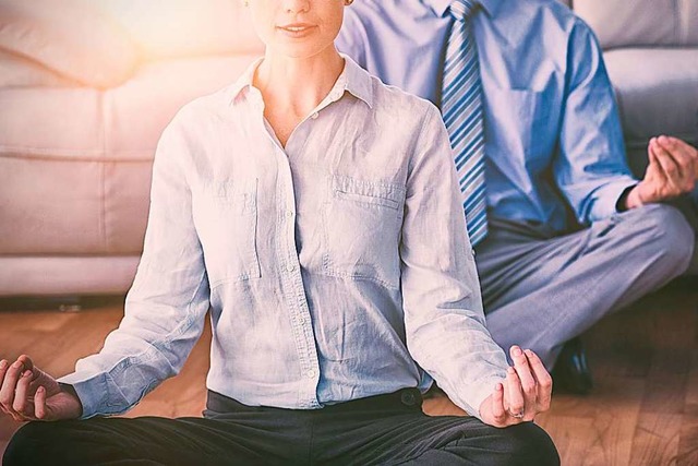 Meditation im Berufsleben? Das ist ein...u integrieren, meint Hans-Jrgen Lenz.  | Foto: vectorfusionart  (stock.adobe.com)