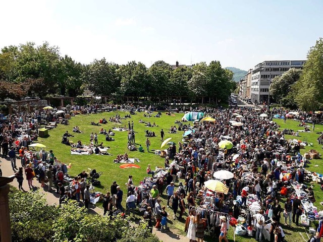 Auf dem Familienflohmarkt auf dem Sth...ren ohne Auto zu bringen (Archivfoto).  | Foto: Fabian Vgtle