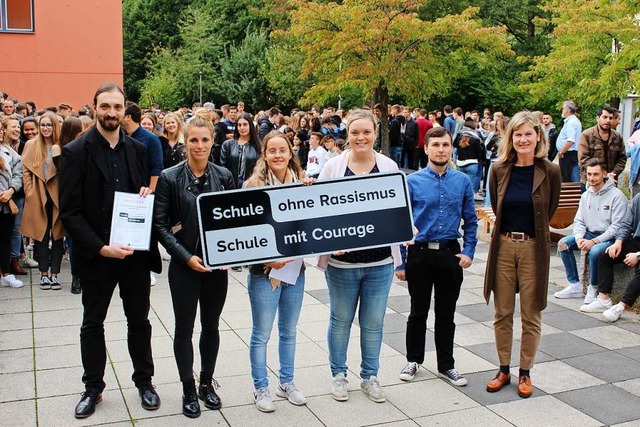 Das Berufliche Schulzentrum Waldkirch ...smus &#8211; Schule mit Courage&#8220;  | Foto: Jana Fischer