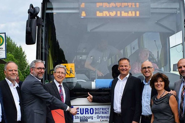 Die Buslinie wurde 2017 als Werksverke... daraus eine ffentliche Linie werden.  | Foto: Schoch