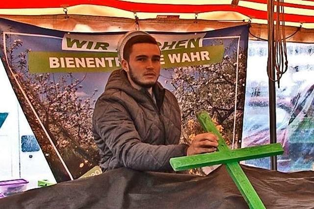 Video: Freiburger Bauern protestieren gegen Volksbegehren 