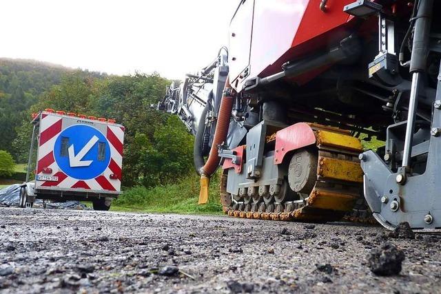 Ab Montag wird die B 317 zwischen Todtnau und dem Feldberg voll gesperrt