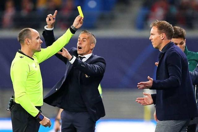 Nach der Niederlage gegen Lyon wird Kritik an Leipzig-Coach Nagelsmann laut
