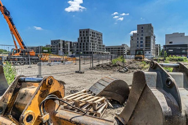 In Straburg wird viel gebaut &#8211; ... als in Deutschland oder der Schweiz.   | Foto: teli