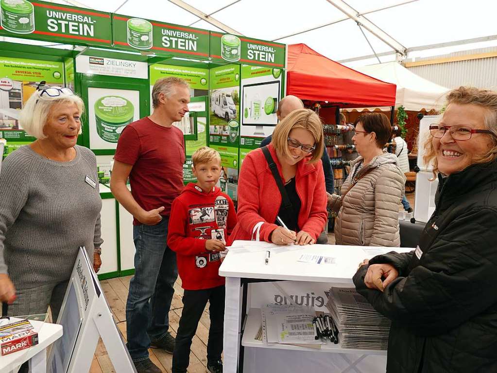 Eindrcke vom Erffnungstag der Dreilandmesse