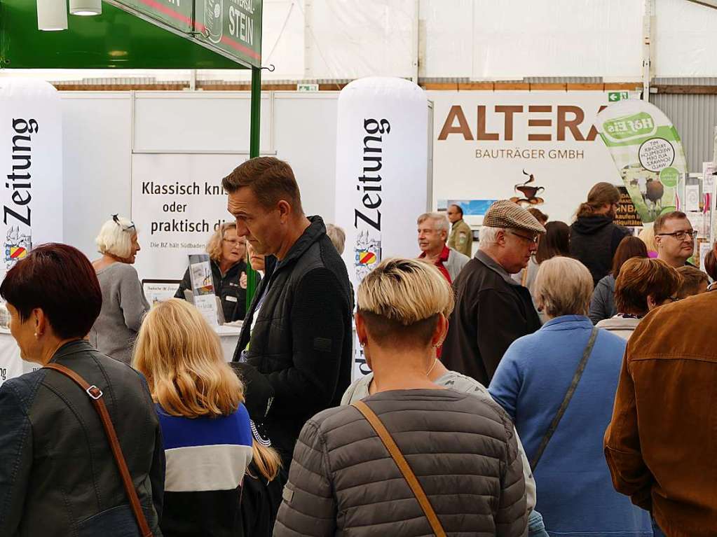 Eindrcke vom Erffnungstag der Dreilandmesse