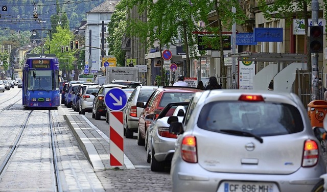 Wie soll der Verkehr in der Innenstadt knftig aussehen?   | Foto: Ingo Schneider