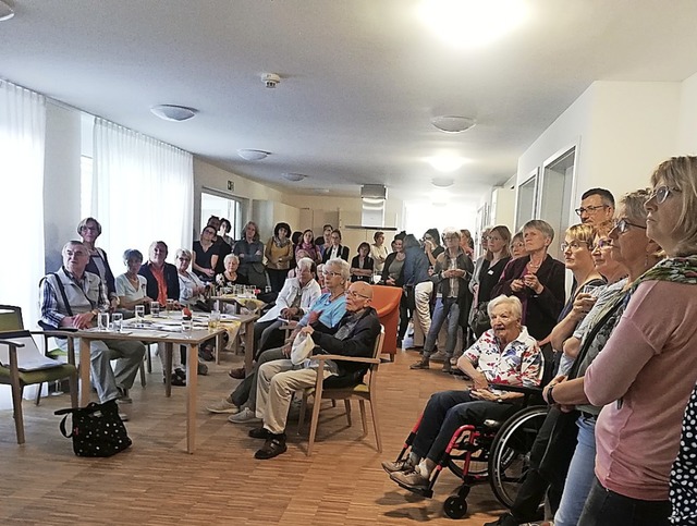 Volles Haus bei der Infoveranstaltung in Buchholz.  | Foto: Mitarbeiter der Stadt Waldkirch