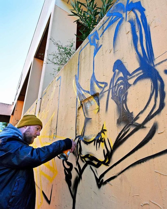 Graffiti-Kunst auf Beton  | Foto: Michael Bamberger