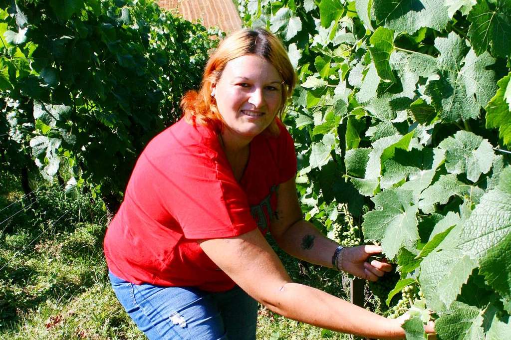 Die Reben Sind Das Zweite Zuhause Von Winzerin Simone Schwaab ...