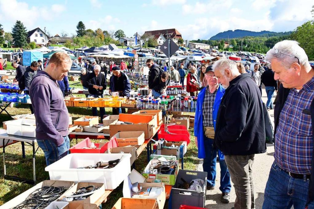 Mehr als 10000 Besucher kommen zum Freiämter Ersatzteilmarkt für