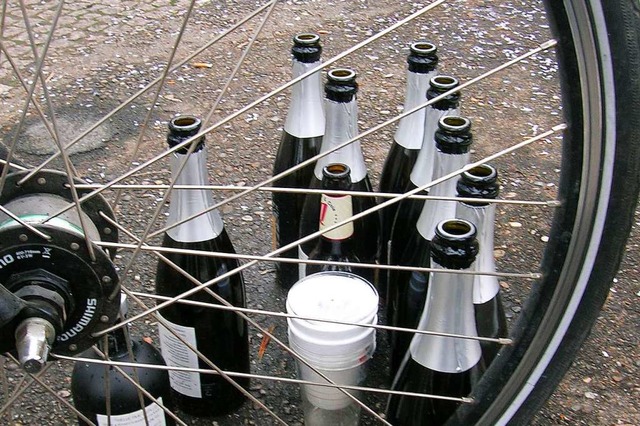 Erst trinken, dann Fahrrad fahren &#82...eviers Waldkirch zeigten (Symbolfoto).  | Foto: Sylvia-Karina Jahn