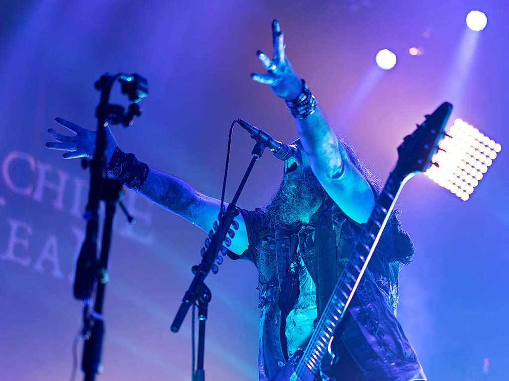 Die amerikanische Metalband Machine Head hat die Freiburger Sick-Arena gerockt.