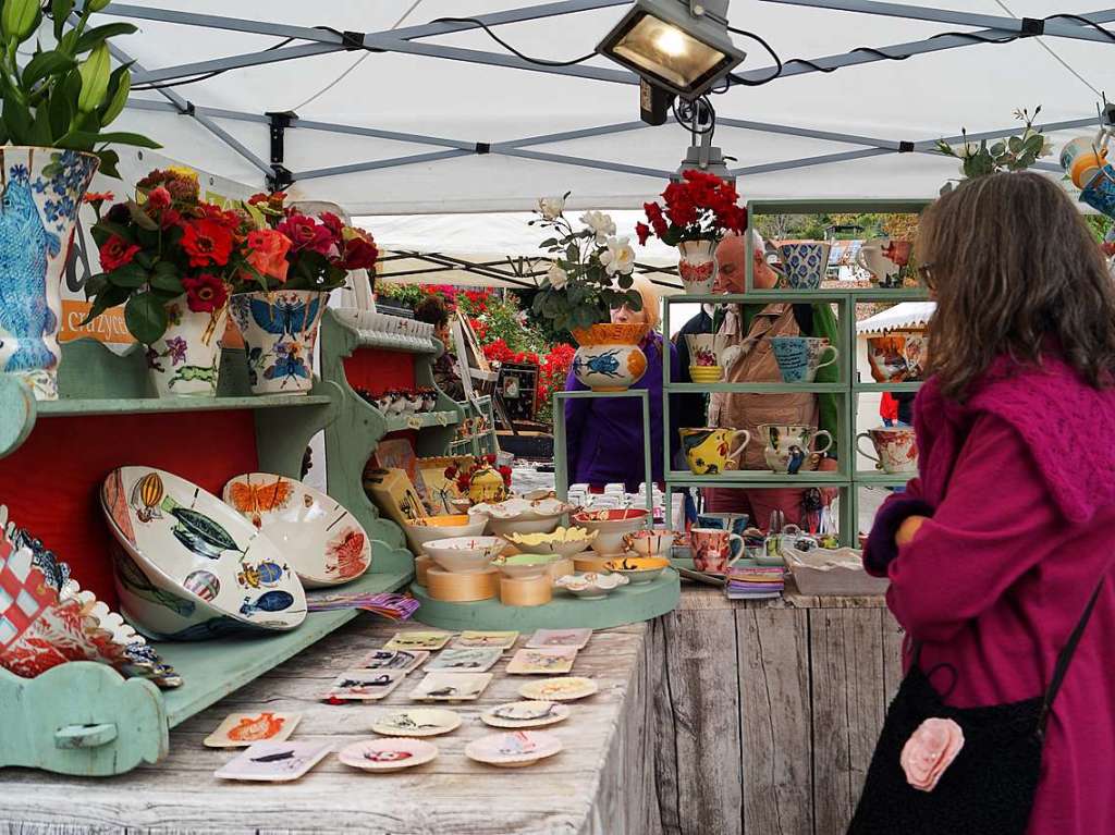 Beim Holzener Kunsthandwerkermarkt