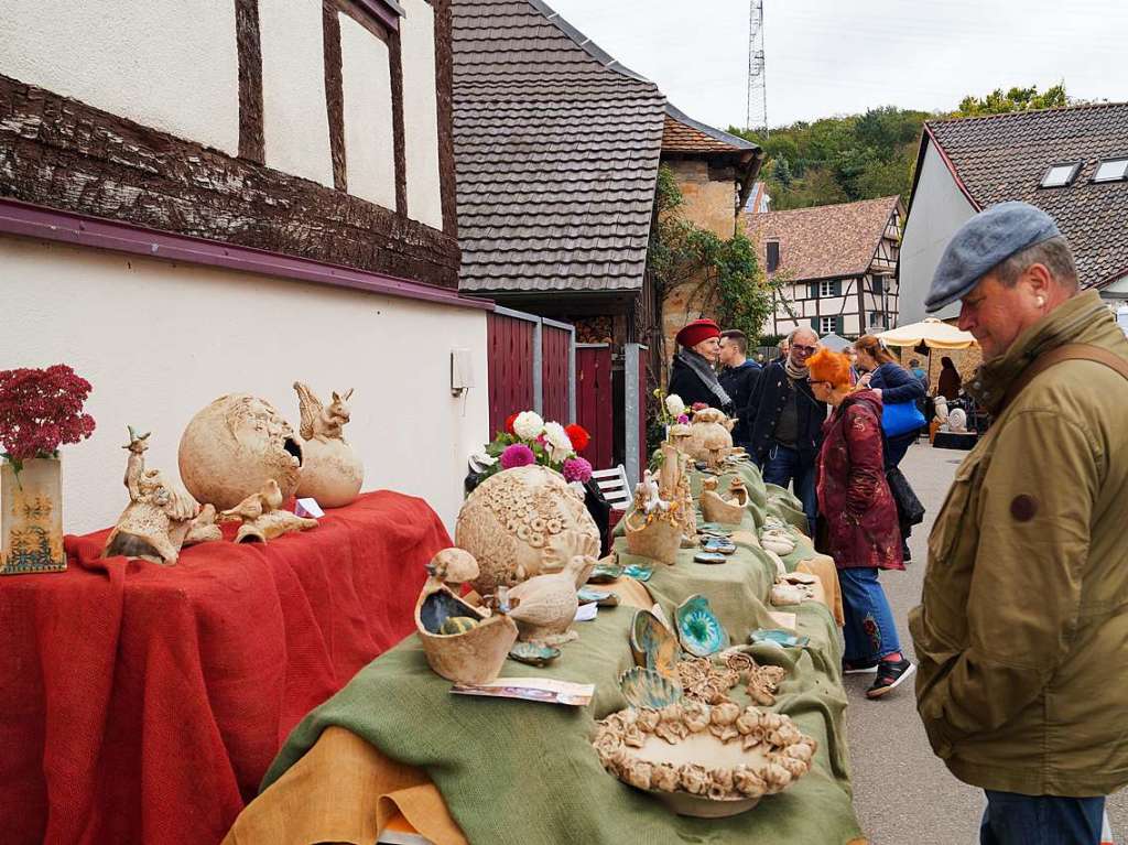 Beim Holzener Kunsthandwerkermarkt